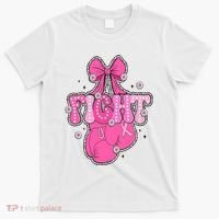 Breast Cancer Awareness Boxing Glove T-Shirt thumb 0