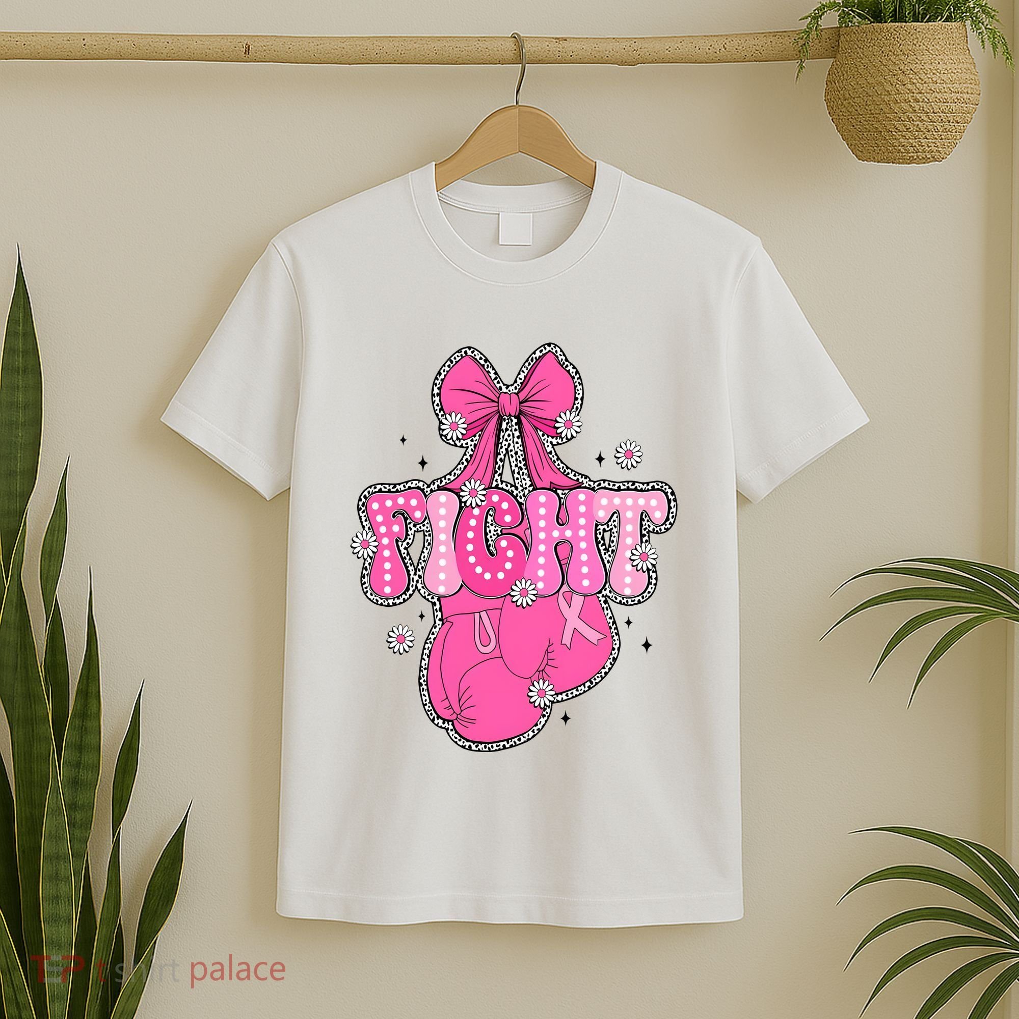 Breast Cancer Awareness Boxing Glove T-Shirt