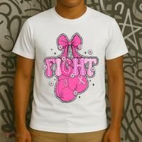 Breast Cancer Awareness Boxing Glove T-Shirt thumb 3
