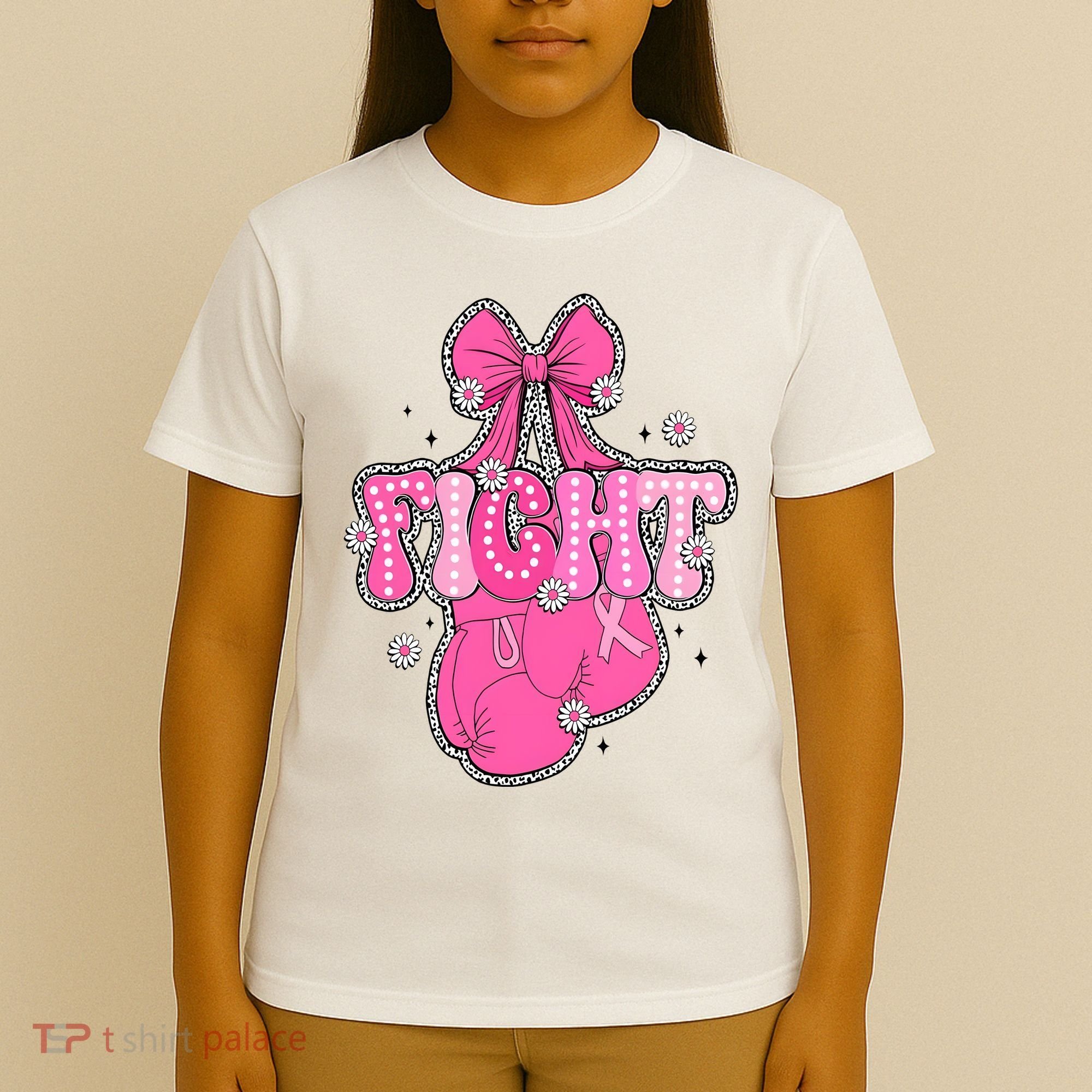 Breast Cancer Awareness Boxing Glove T-Shirt