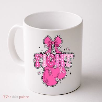 Breast Cancer Awareness Boxing Glove Coffee Mug