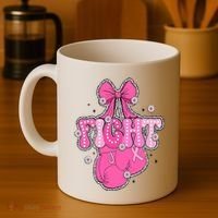 Breast Cancer Awareness Boxing Glove Coffee Mug thumb 4