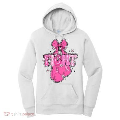 Breast Cancer Awareness Boxing Glove Women's Hoodie