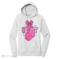 Breast Cancer Awareness Boxing Glove Women's Hoodie thumb 0
