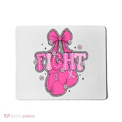 Breast Cancer Awareness Boxing Glove Mousepad