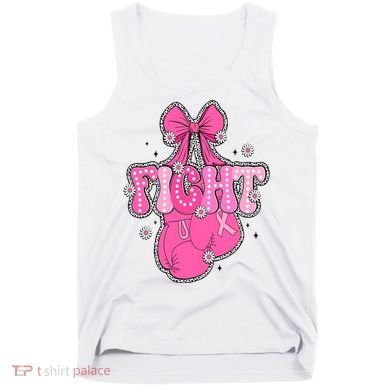 Breast Cancer Awareness Boxing Glove Tank Top
