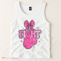 Breast Cancer Awareness Boxing Glove Tank Top thumb 2