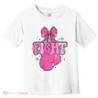 Breast Cancer Awareness Boxing Glove Toddler T-Shirt thumb 0