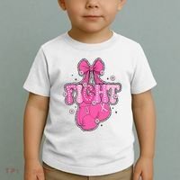 Breast Cancer Awareness Boxing Glove Toddler T-Shirt thumb 2