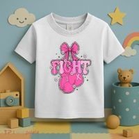 Breast Cancer Awareness Boxing Glove Toddler T-Shirt thumb 3
