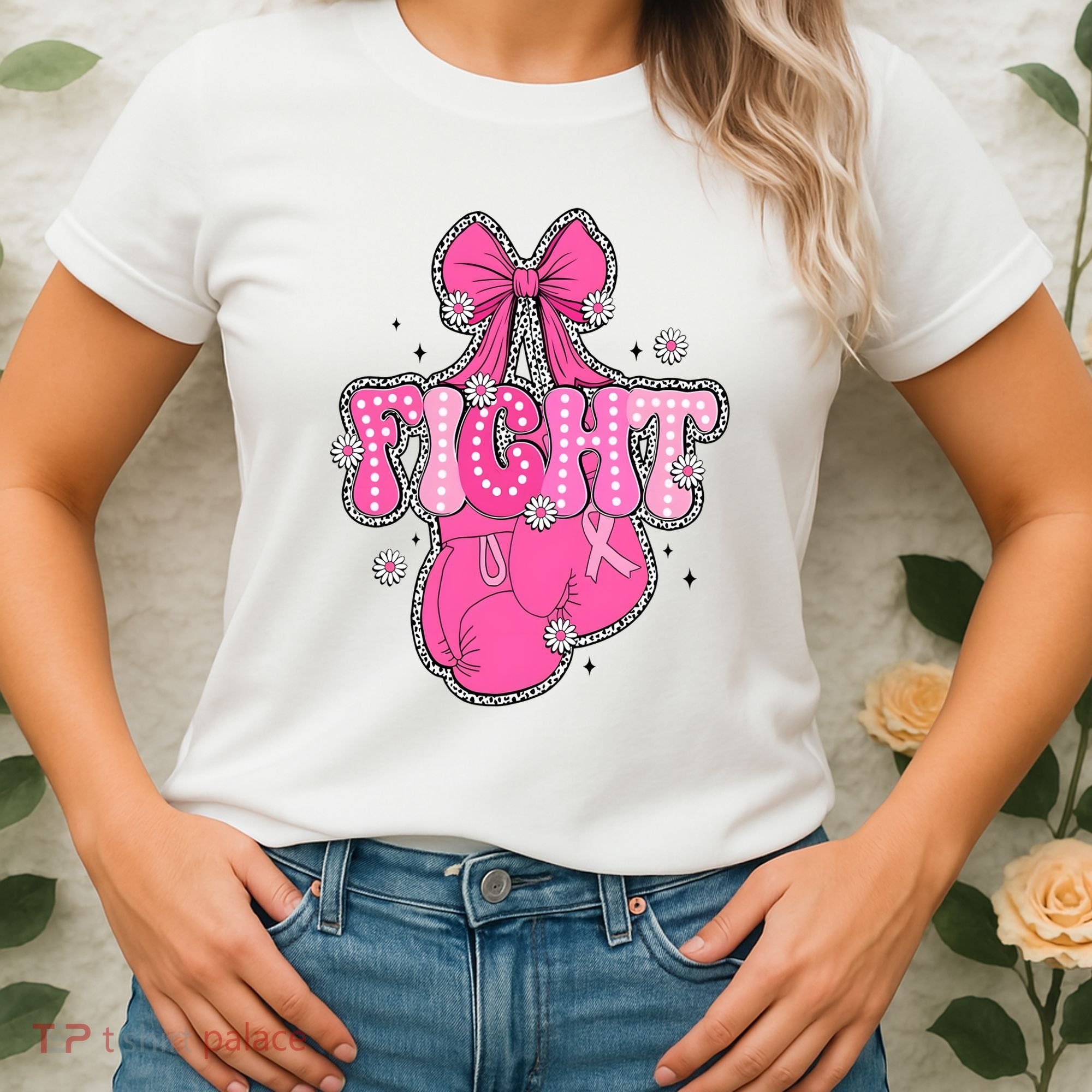 Breast Cancer Awareness Boxing Glove Women's T-Shirt