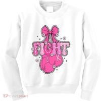 Breast Cancer Awareness Boxing Glove Kids Sweatshirt thumb 0