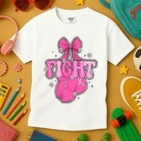 Breast Cancer Awareness Boxing Glove Kids T-Shirt thumb 3