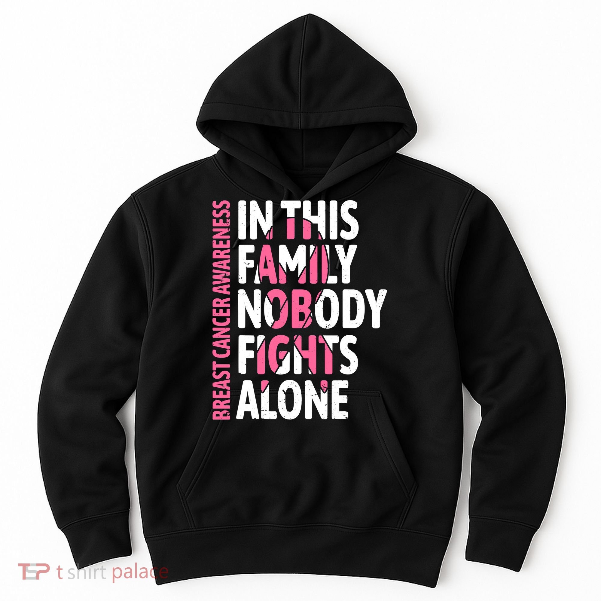 Breast Cancer Awareness Family Support Squad Breast Cancer Hoodie