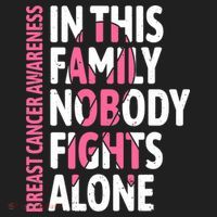 Breast Cancer Awareness Family Support Squad Breast Cancer Beanie thumb 2