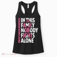 Breast Cancer Awareness Family Support Squad Breast Cancer Women's Tank Top thumb 0