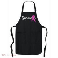 Breast Cancer Awareness Pink Ribbon Survivor Apron thumb 0