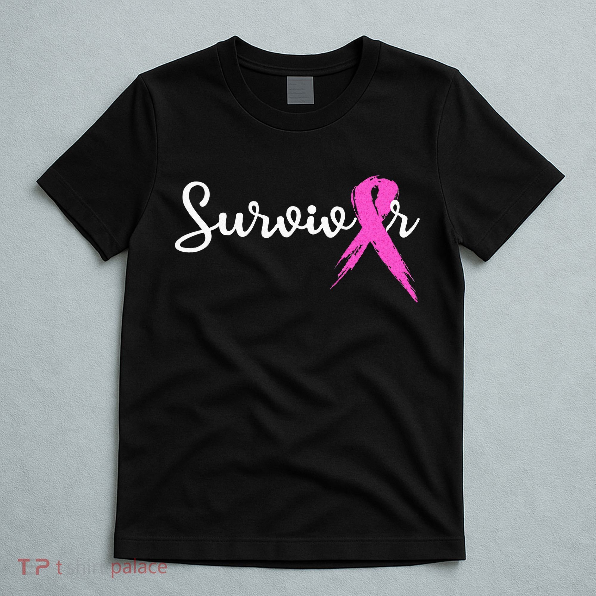 Breast Cancer Awareness Pink Ribbon Survivor T-Shirt
