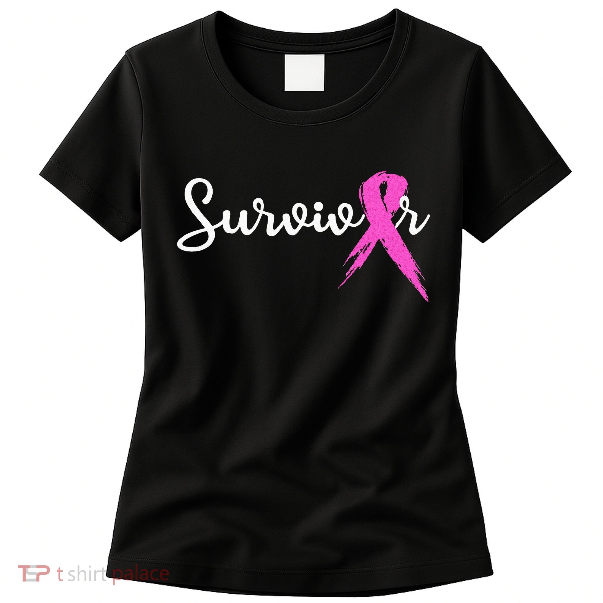 Breast Cancer Awareness Pink Ribbon Survivor Women's T-Shirt