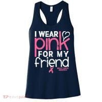 Breast Cancer Awareness Wear Pink Friend Breast Cancer Women's Tank Top thumb 0