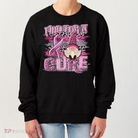 Breast Cancer Awareness Find For A Cure Women's Sweatshirt thumb 0