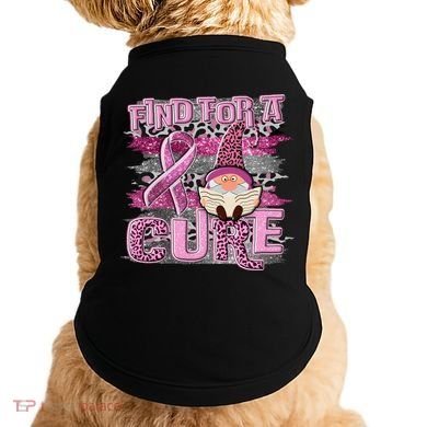 Breast Cancer Awareness Find For A Cure Doggie Tank