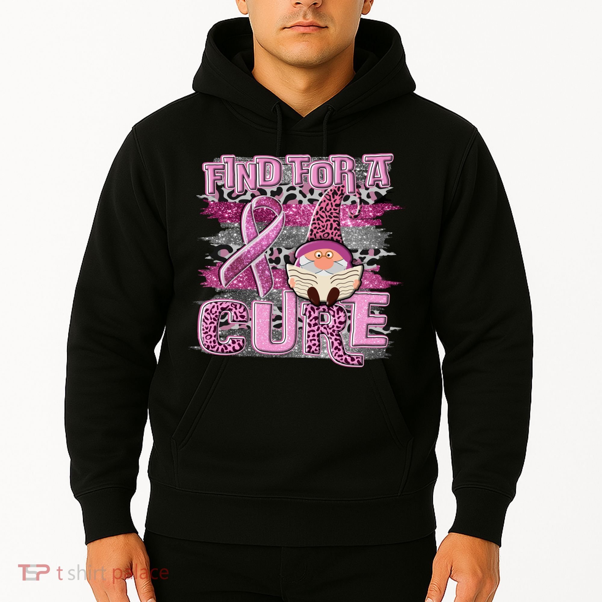 Breast Cancer Awareness Find For A Cure Hoodie