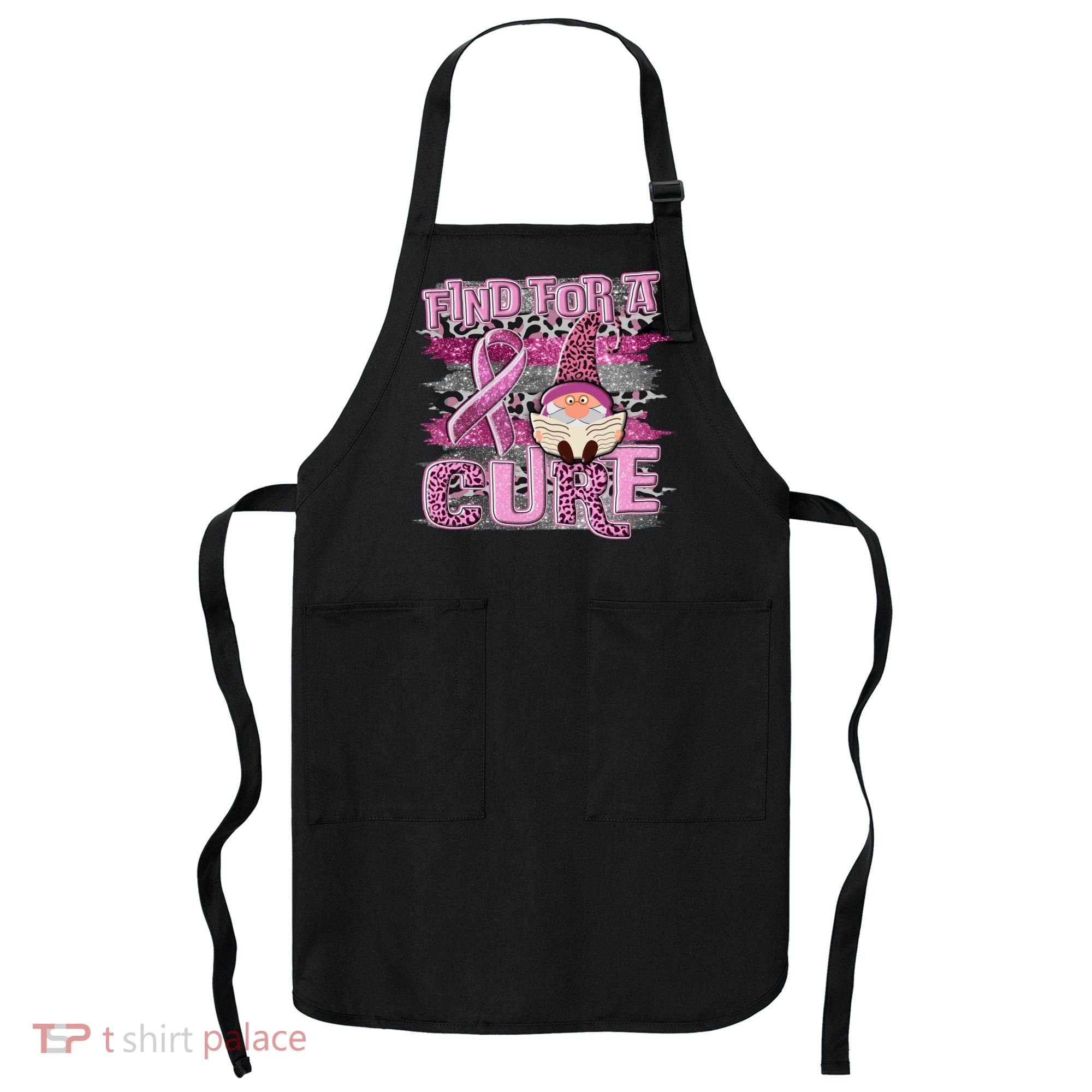 Breast Cancer Awareness Find For A Cure Apron