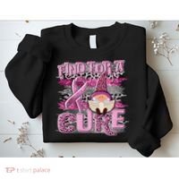 Breast Cancer Awareness Find For A Cure Sweatshirt thumb 2