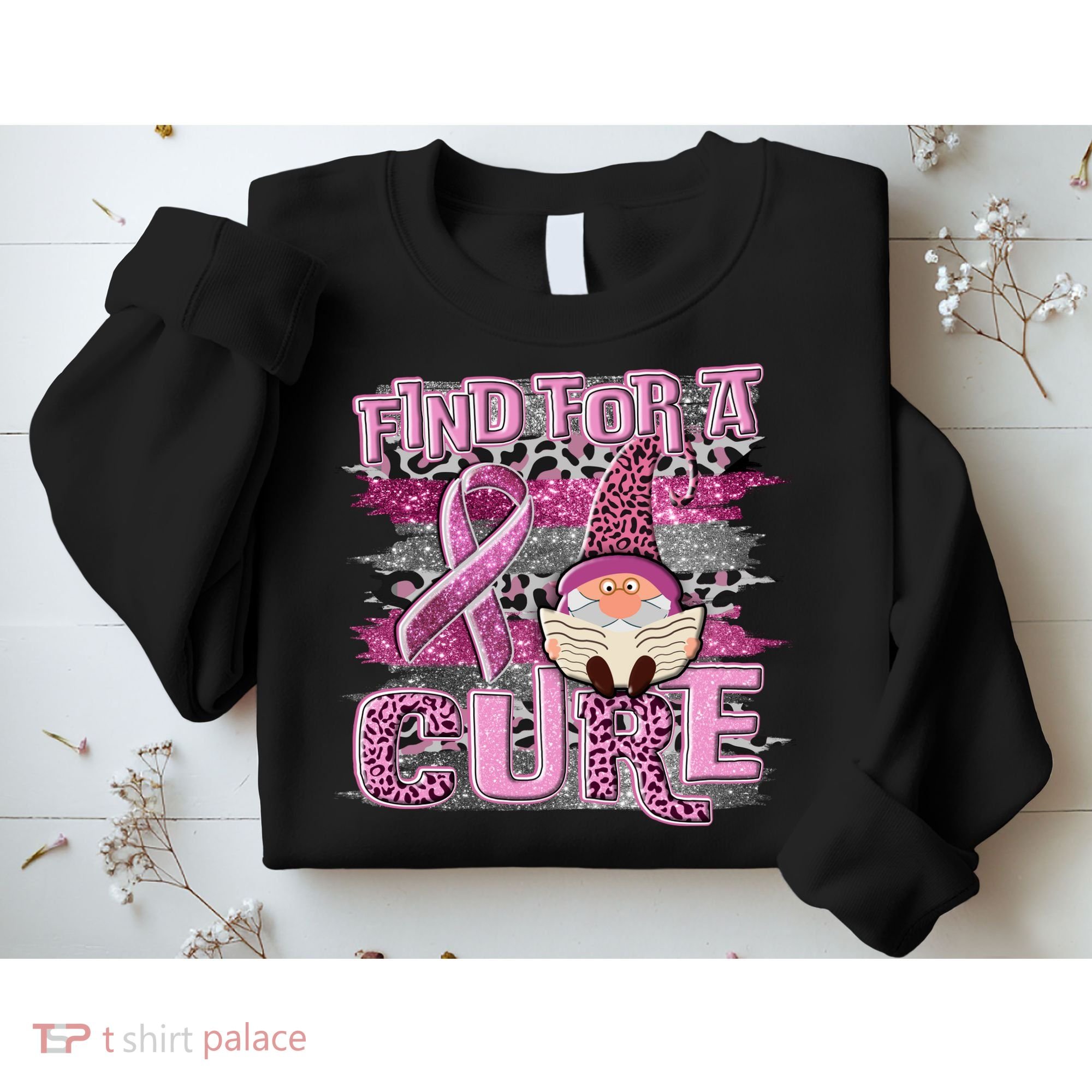 Breast Cancer Awareness Find For A Cure Sweatshirt