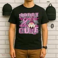 Breast Cancer Awareness Find For A Cure T-Shirt thumb 6