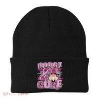 Breast Cancer Awareness Find For A Cure Beanie thumb 0