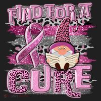 Breast Cancer Awareness Find For A Cure Beanie thumb 2