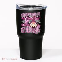 Breast Cancer Awareness Find For A Cure Tumbler thumb 0