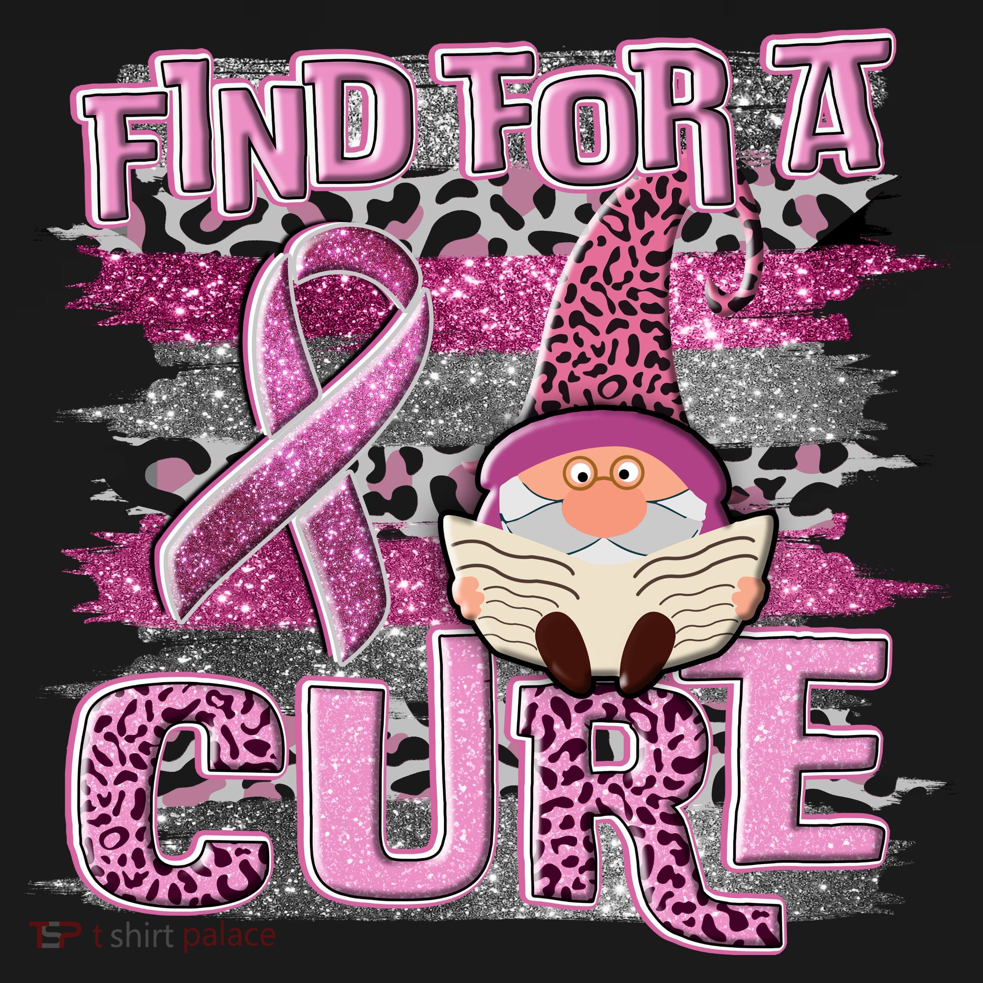 Breast Cancer Awareness Find For A Cure Mousepad