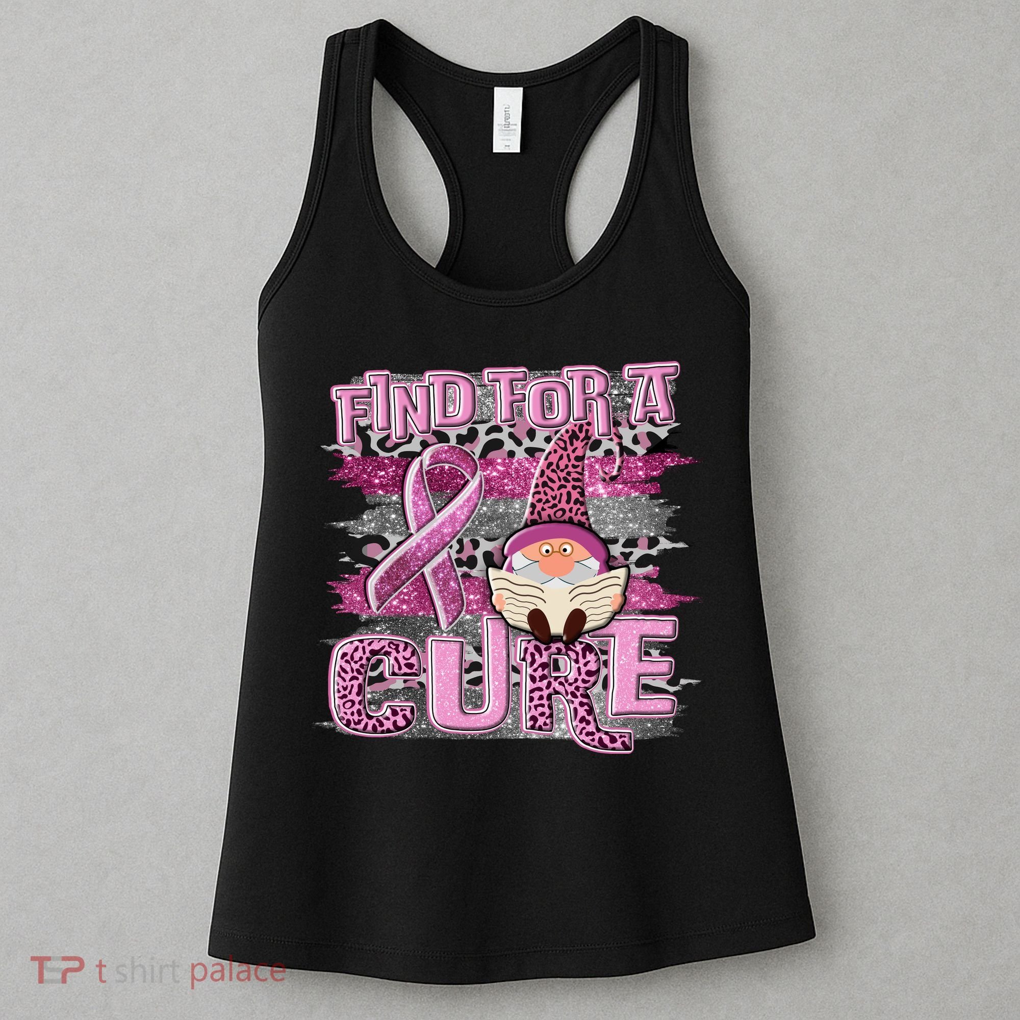 Breast Cancer Awareness Find For A Cure Women's Tank Top