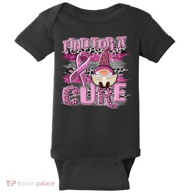 Breast Cancer Awareness Find For A Cure Baby Bodysuit