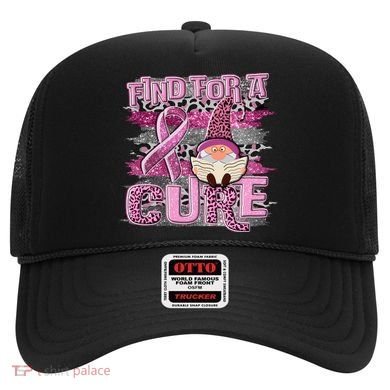 Breast Cancer Awareness Find For A Cure Hat