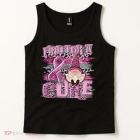 Breast Cancer Awareness Find For A Cure Tank Top thumb 2