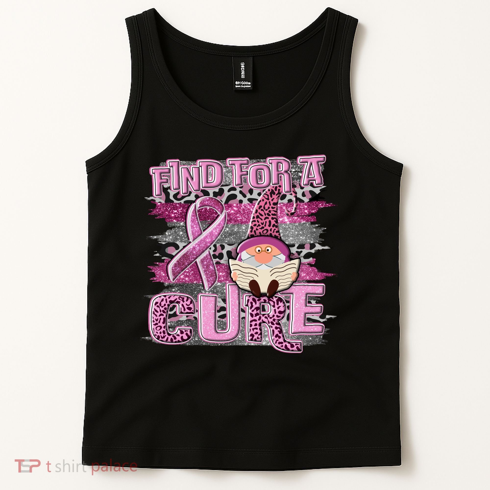 Breast Cancer Awareness Find For A Cure Tank Top