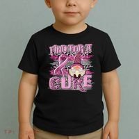 Breast Cancer Awareness Find For A Cure Toddler T-Shirt thumb 2