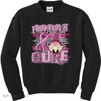 Breast Cancer Awareness Find For A Cure Kids Sweatshirt thumb 0