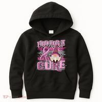 Breast Cancer Awareness Find For A Cure Kids Hoodie thumb 0