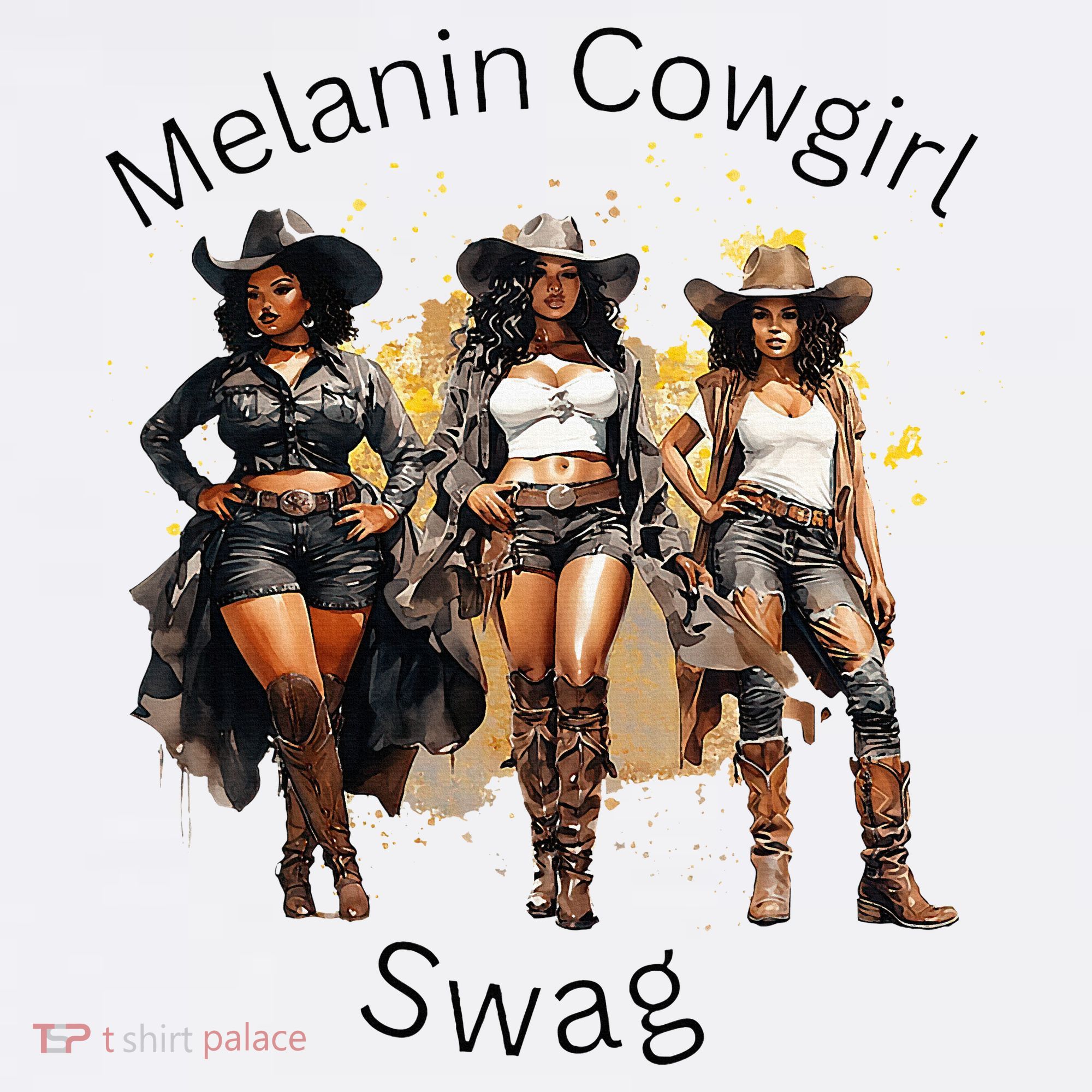 Black Cowgirls African American Texas Girl Women's Hoodie