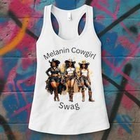 Black Cowgirls African American Texas Girl Women's Tank Top thumb 3