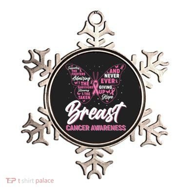 Breast Cancer Awareness Butterfly Ornament