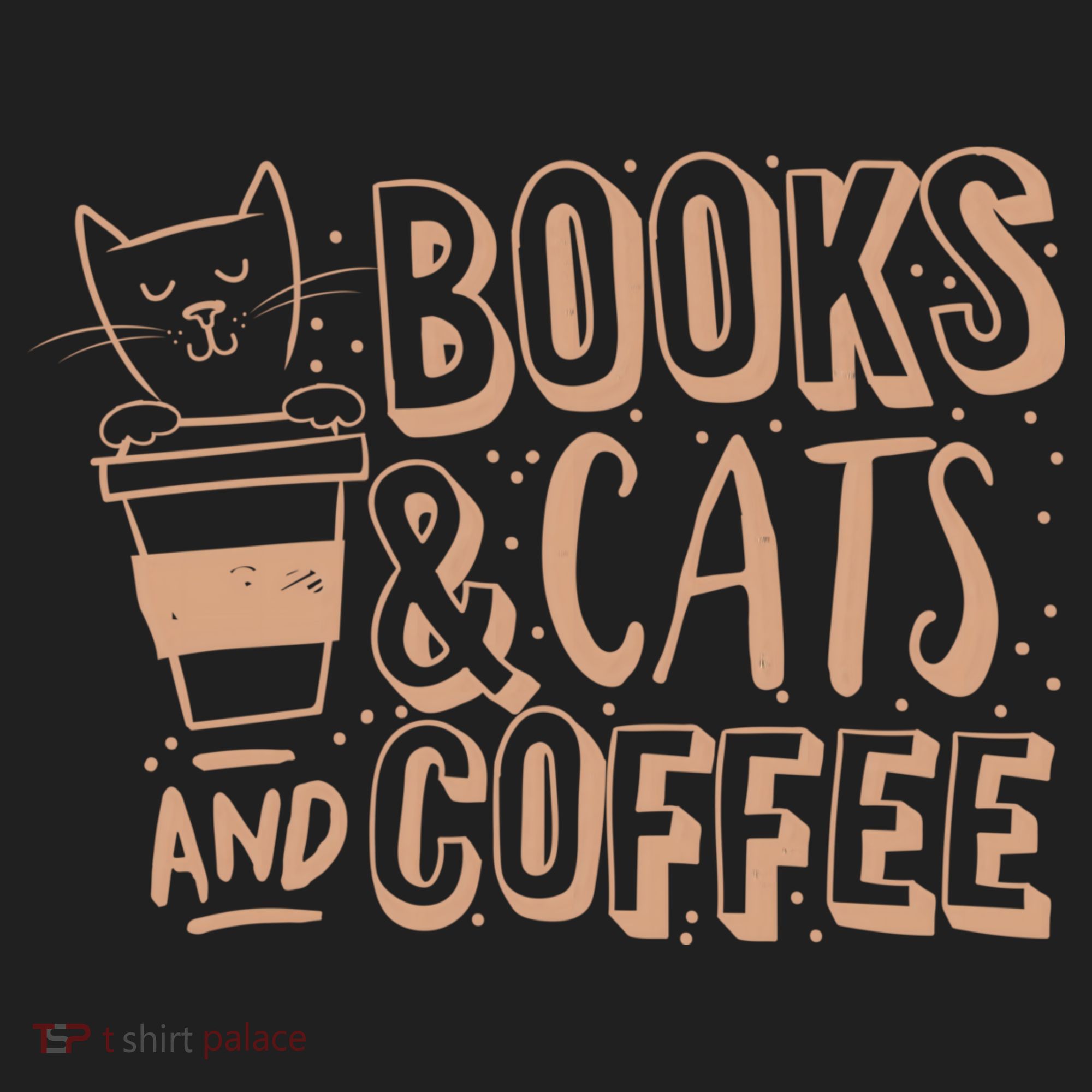 Books Cats And Coffee Lover Women's Sweatshirt