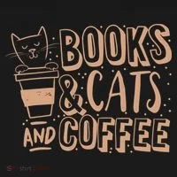 Books Cats And Coffee Lover Toddler Hoodie thumb 2