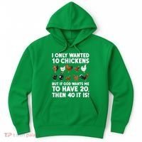 Best Chicken Art For Women Poultry Themed Chicken Farmer Hoodie thumb 0