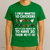 Best Chicken Art For Women Poultry Themed Chicken Farmer T-Shirt thumb 3